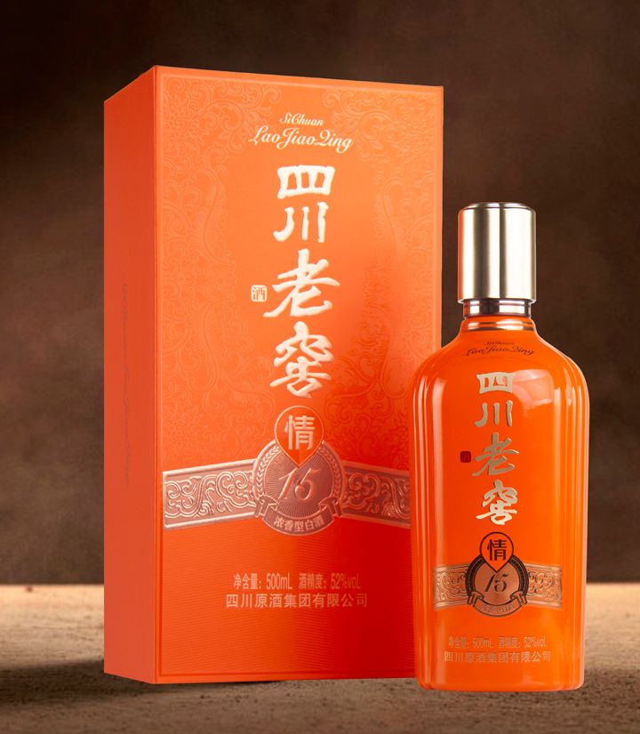 52°四川老窖情15年500ml