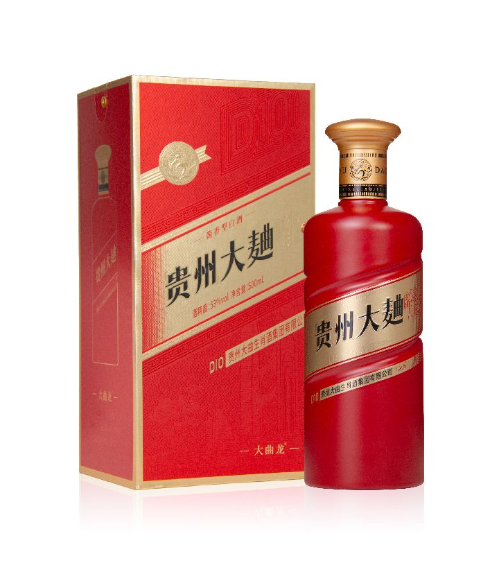 53°贵州大曲龙D10 500ml